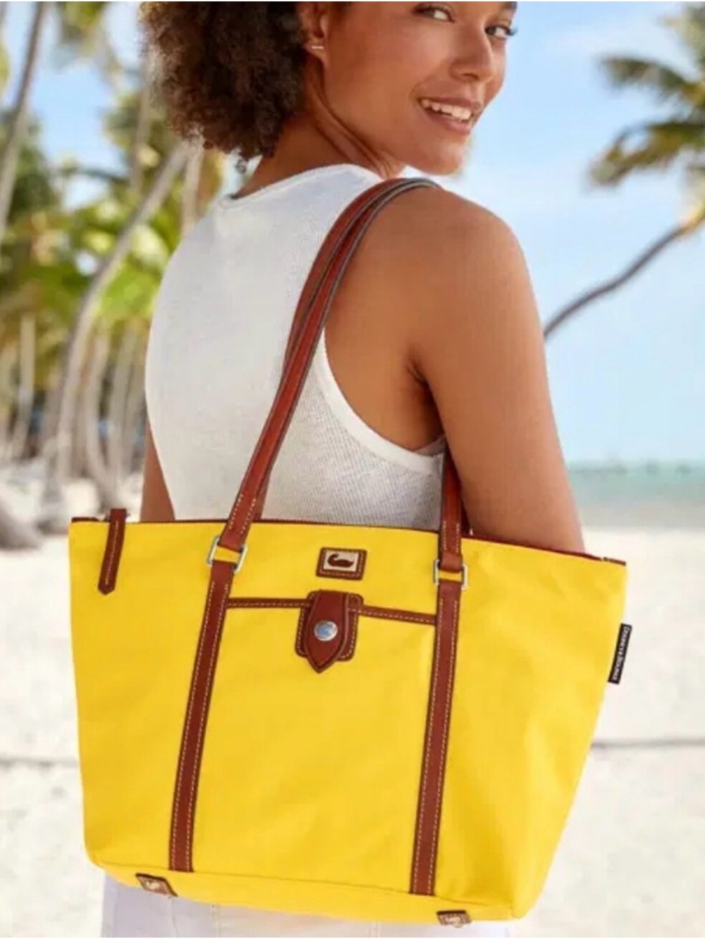 Dooney & Bourke Wayfarer Nylon Zip Tote
